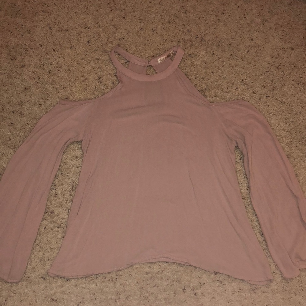 Soft pink long sleeve